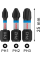 Набор бит Bosch Pro Phillips Impact Set PH1/2/3, 25 мм, 3 шт