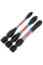 Набор бит Bosch Pro Phillips Impact Set PH1/2/3, 55 мм, 3 шт