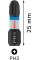 Биты Bosch Pro Phillips Impact PH3, 25 мм, 2 шт
