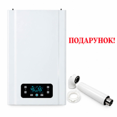 Двоконтурний газовий котел E.C.A. Gerda 24 HM + труба