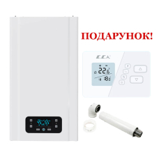 Двоконтурний газовий котел E.C.A. Gerda 24 HM + труба