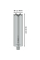 Алмазна коронка для сухого свердління Bosch PRO Core Cutter 1 1/4" UNC, 122x400 мм