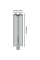 Алмазна коронка для сухого свердління Bosch PRO Core Cutter 1 1/4" UNC, 132x400 мм