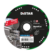 Алмазний диск Distar MetalCut 1A1R V 125х1.5х22.23 мм