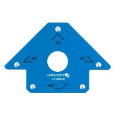 Магнітний косинець Hoegert 34 кг для зварювальних робіт під 45°, 90° і 135°