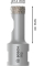 Алмазне свердло Bosch PRO Ceramic dry 14x30xM14