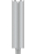 Алмазная коронка для сухого сверления Bosch PRO Core Cutter 1 1/4" UNC, 112x400 мм