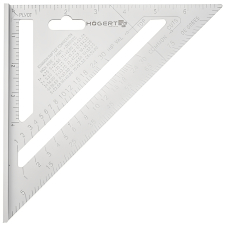Кутник столярний алюмінієвий Hoegert 185 мм 