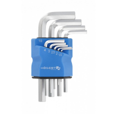 Набір ключів шестигранних Hoegert HEX, 9 шт