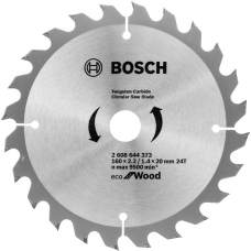 Пиляльний диск Bosch Eco for Wood 160х2.2/1.4х20 мм, 24 ATB