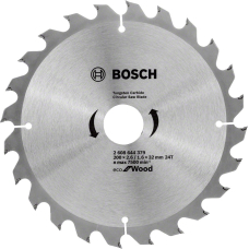 Пиляльний диск Bosch Eco for Wood 200х2.6/1.6х32 мм, 24 ATB