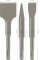Набор зубил Bosch PRO SDS plus-4C Chisel Set, 3 шт