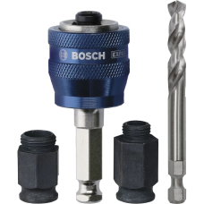 Переходник для коронок Bosch Expert Power Change Plus 11 мм, сверло HSS-G 7.15х85 мм, 2 гайки переходника