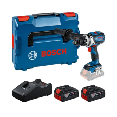 Акумуляторний шуруповерт Bosch GSR 18V-110 C Professional з 2 акб GBA 18V 4.0 Ah та з/п GAL 18V-40 в кейсі L-BOXX 136