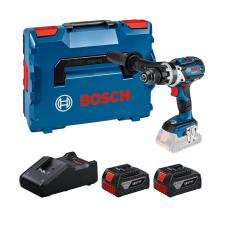 Акумуляторний ударний дриль-шуруповерт Bosch GSB 18V-110 C Professional з 2 акб GBA 18V 4.0 Ah і з/п GAL 18V-40 в кейсі L-BOXX 136