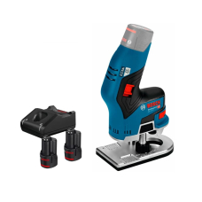 Фрезер акумуляторний Bosch GKF 12V-8 Professional з 2 акб GBA 12 V 2.0 Ah, з/п GAL 12V-40