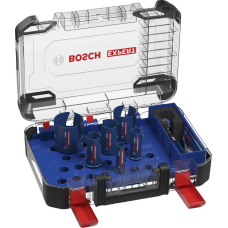 Набор коронок Bosch EXPERT Construction Material Power Change Plus Hole Saw Set, 20-64x60 мм, 10 шт