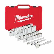 Набор торцевых головок с трещоткой Milwaukee 1/4", 50 шт