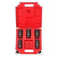 Набор ударных головок Milwaukee STD ShW 1" 27-36 мм, 5 шт