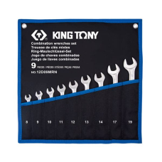 Набор комбинированных ключей King Tony 8-19 мм в чехле, 9 шт