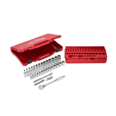 Набор торцевых головок с трещоткой Milwaukee 3/8", 32 шт