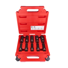 Набор ударных головок Milwaukee STD ShW 1/2" 10-24 мм, 10 шт