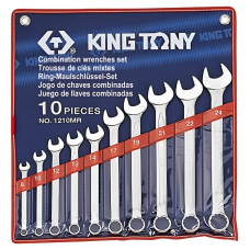 Набор ключей комби King Tony 8-24 мм, 10 шт