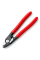 Кусачки для різання кабелів Knipex з видаленням ізоляції, пружиною і пластиковими ручками, 12х165 мм