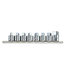 Набор головок King Tony 4-гранных 1/2" 8-19 мм, 8 шт