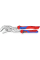 Клещи переставные-гаечный ключ Knipex c резиновыми ручками, 40х180 мм