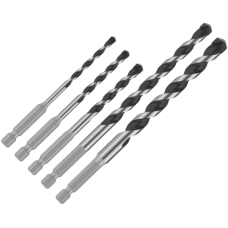 Набор сверл спиральных Bosch PRO HEX-5 Drill Bit Set, 4-10 мм, 5 шт