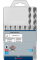 Набор сверл спиральных Bosch PRO HEX-5 Drill Bit Set, 4-10 мм, 7 шт