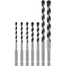 Набор сверл спиральных Bosch PRO HEX-5 Drill Bit Set, 4-10 мм, 7 шт