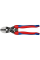 Болторіз компактний Knipex CoBolt вигнутий 20° з гумовими ручками, 6х200 мм