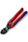 Болторіз компактний Knipex CoBolt вигнутий 20° з гумовими ручками, 6х200 мм