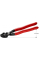 Болторіз компактний Knipex CoBolt вигнутий 20° з пластиковими ручками, 6х200 мм
