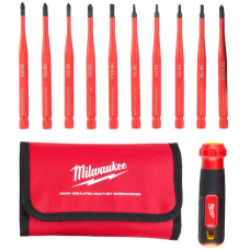 Набор отверток прецизионных изолированных Milwaukee VDE 10-в-1
