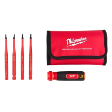 Набор отверток прецизионных изолированных Milwaukee VDE 4-в-1