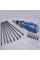 Набір викруток PH, PZ, SL, Hex, Torx King Tony у тубусі, 16 шт  