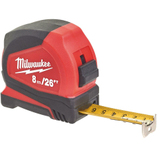 Измерительная рулетка Milwaukee Pro Compact 8 м/26 фт, 25 мм