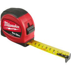 Измерительная рулетка Milwaukee SlimLine 8 м/26 фт, 25 мм