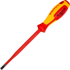 Викрутка для гвинтів з шліцевою головкою (тонка) Knipex SL6.5х150 мм