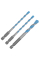 Набор сверл спиральных Bosch Expert HEX-9 Multi Construction Set, 5-8 мм, 3 шт
