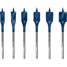 Набор сверл перовых Bosch Expert Self Cut Speed 14-24 мм, 6 шт