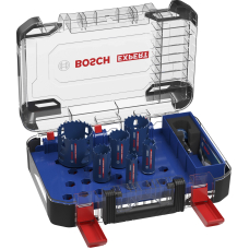 Набор коронок Bosch Expert Multi Material PC Plus Set с адаптером, 22-68 мм, 9 шт