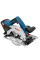 Акумуляторна циркулярна пила Bosch GKS 18V-57 G Professional, 2 акб GBA 18V 4.0 Ah, з/п GAL 18V-40
