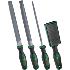 Набір напилків Bosch 200 мм зі щіткою, 4 шт