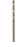 Спиральное сверло Bosch PRO Stainless Steel HSS-Co 3.4x39x70 мм, 10 шт