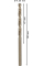 Спиральное сверло Bosch PRO Stainless Steel HSS-Co 4.3x47x80 мм, 10 шт