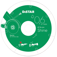 Алмазный диск по керамике Distar Shine 76х0.6х10 мм
